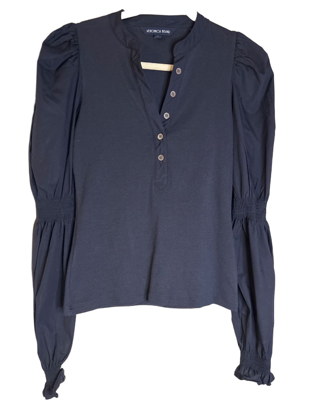 Veronica Beard ‘Effy’ Blouse, Women’s XS, Navy